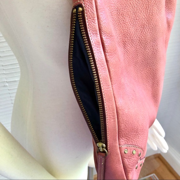 Dooney & Bourke VINTAGE LEATHER HOBO SHOULDER BAG - Picture 6 of 8